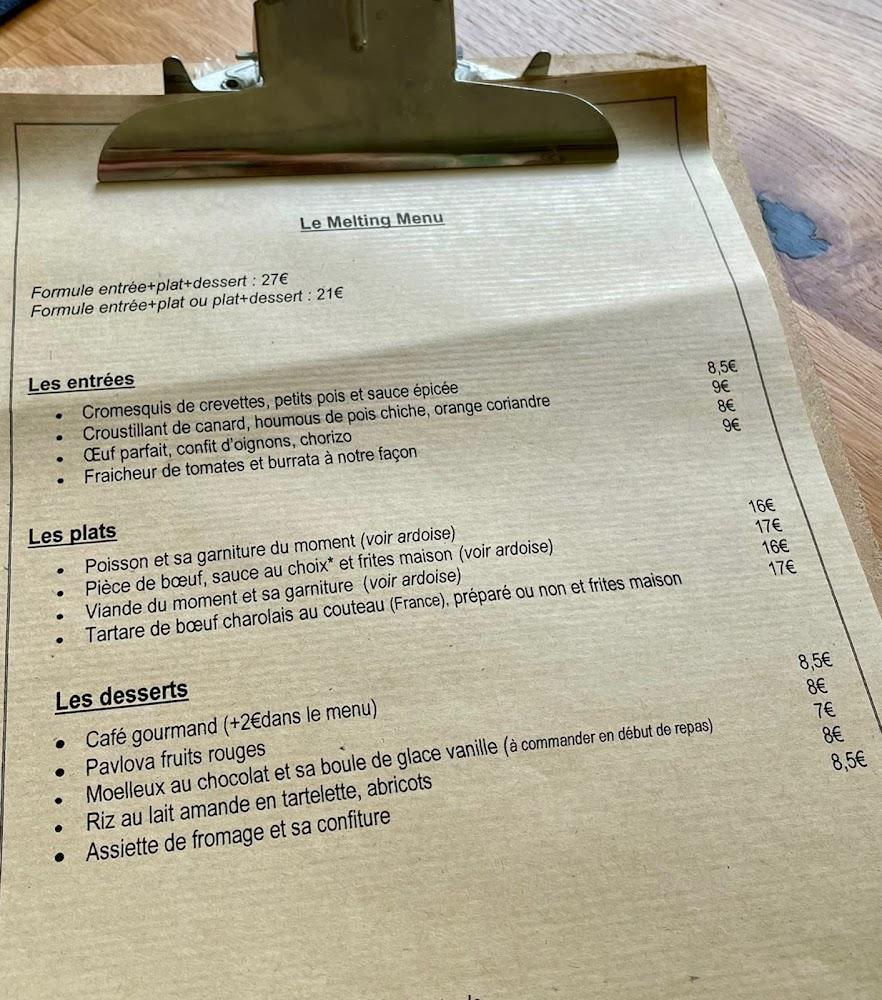 Le melting - Menu Image 4